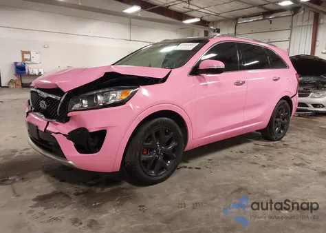 2018 Kia Sorento 3.3L Sx из США, поврежденный, VIN 5XYPKDA58JG416884